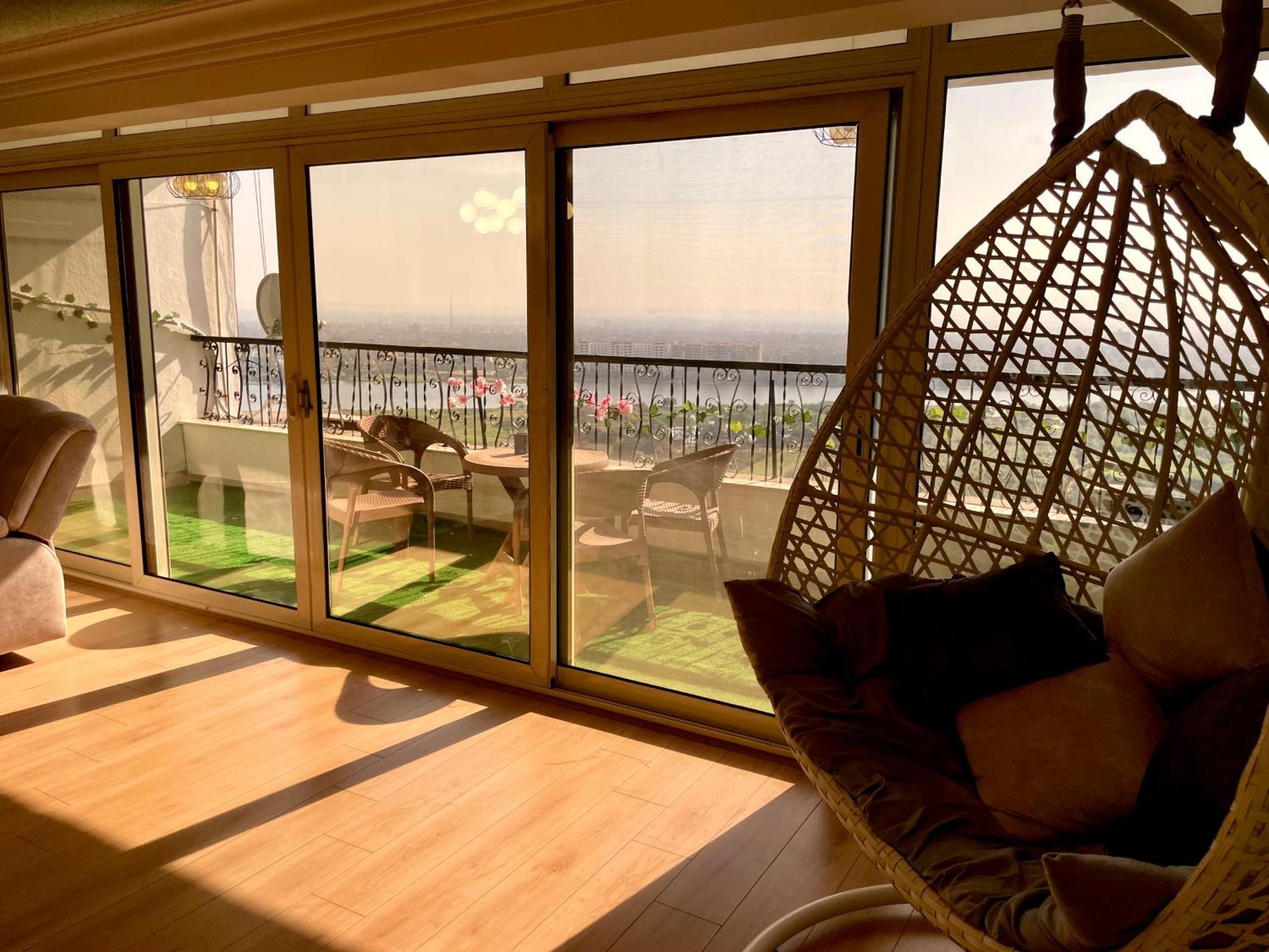 3br Spacious Overlooking Nile Corniche Maadi *